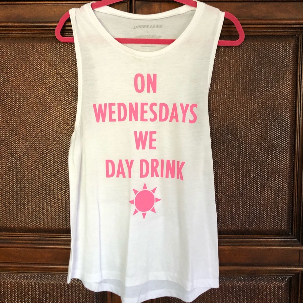 “On Wednesdays We Wear Pink” tank 💗🎀